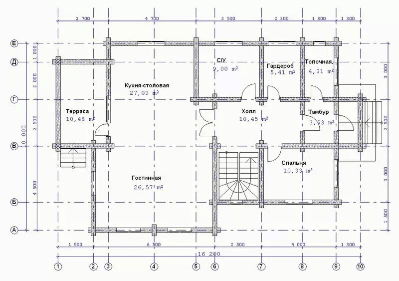 План первого этажа СДД-9