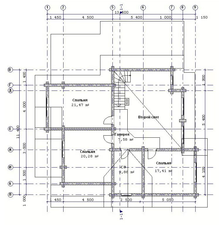 План второго этажа СДД-10